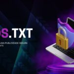 Imagem com uma ilustração de computador remetendo a segurança