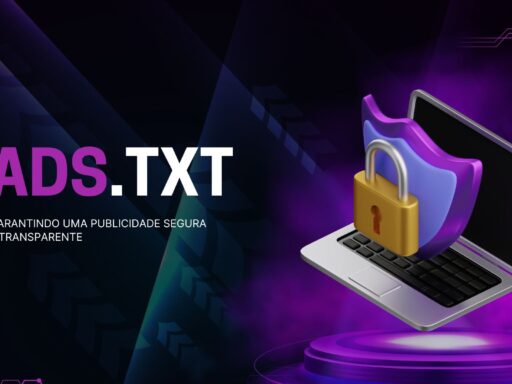 Imagem com uma ilustração de computador remetendo a segurança