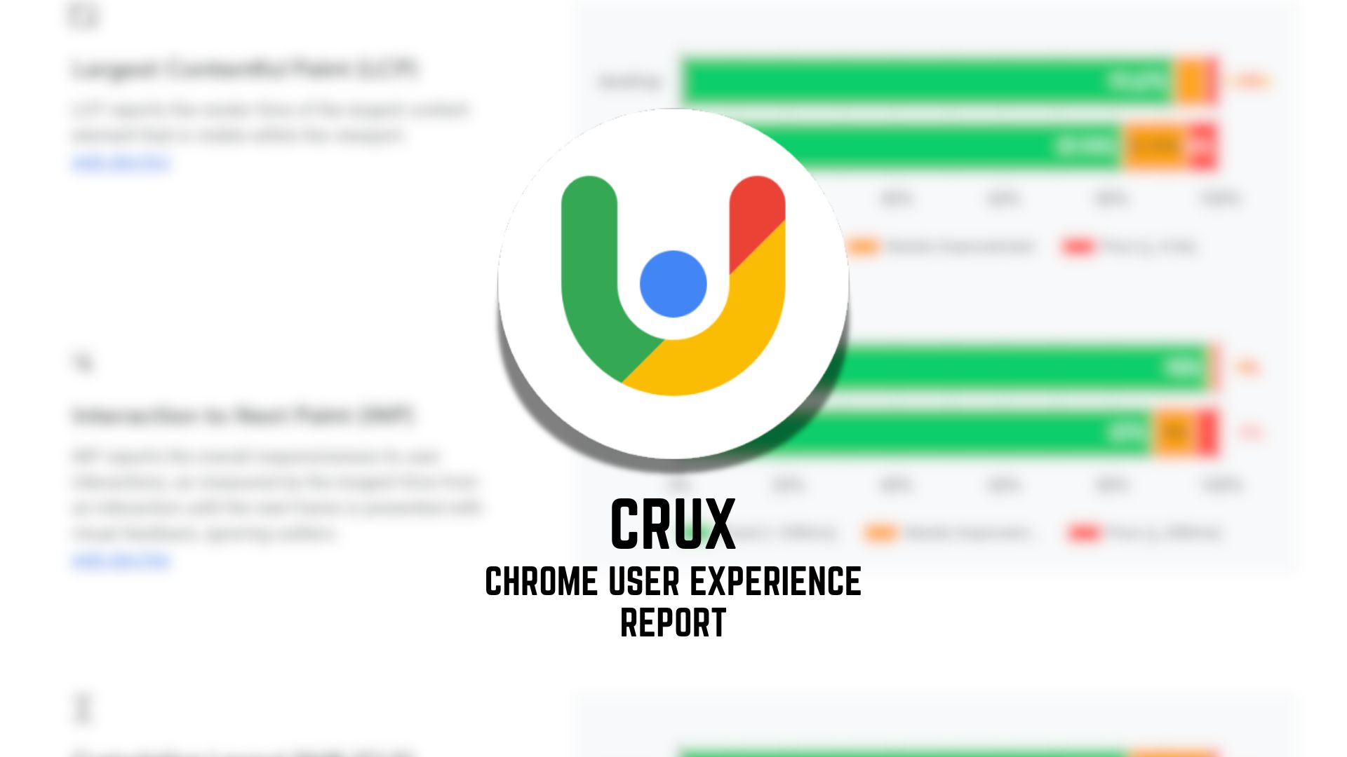 Ilustração com o logo do CrUX