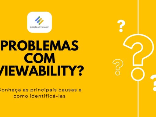 Ilustração questionando sobre problemas com viewability